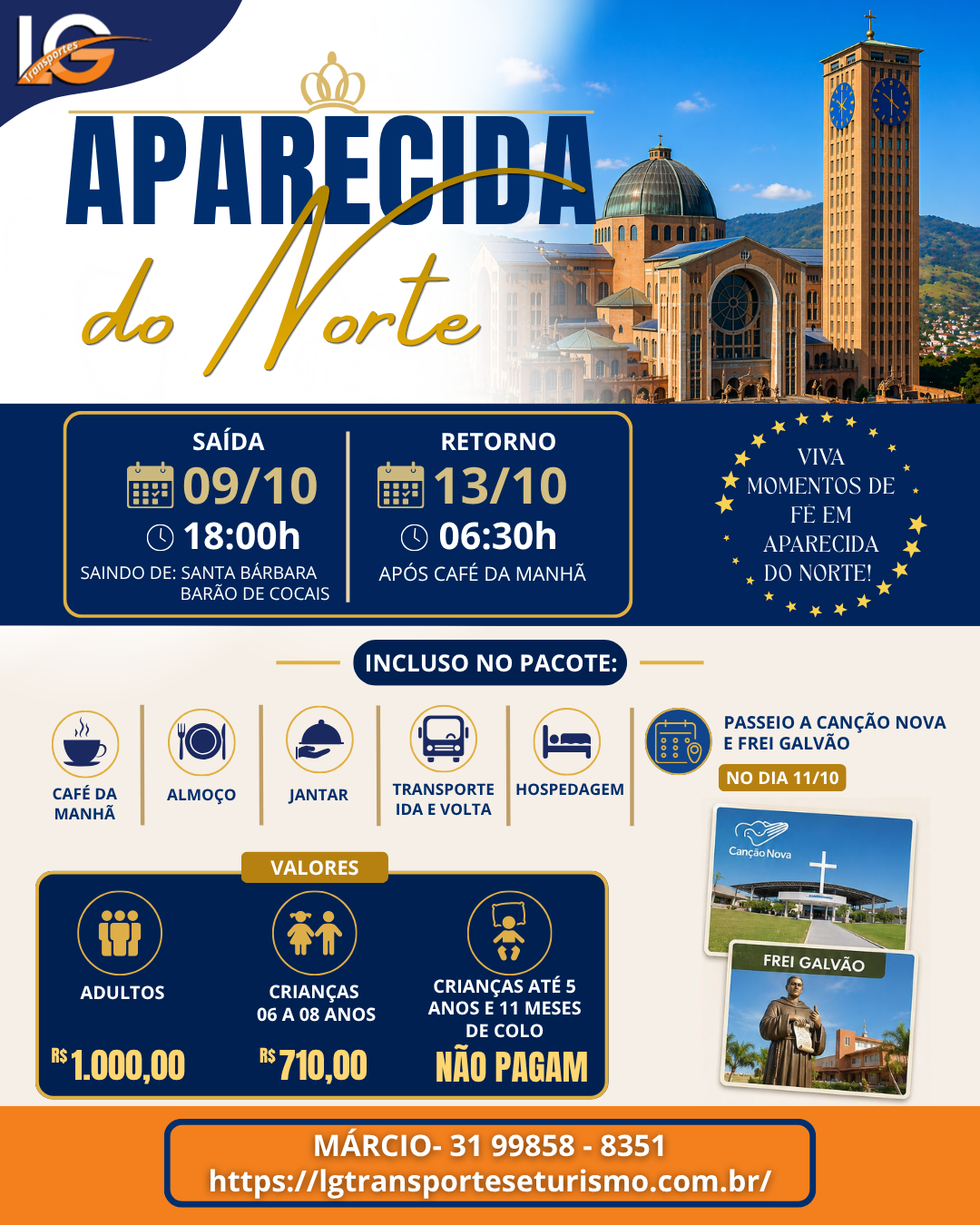 Aparecida do Norte 09/10 SP